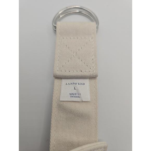 Land's End Women's Embroidered Flamingo Belt Sz Large - Picture 3 of 3